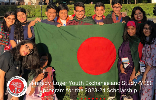 Kennedy-Luger Youth Exchange and Study (YES) program Scholarship for the 2023-24 Application Deadline 15 November